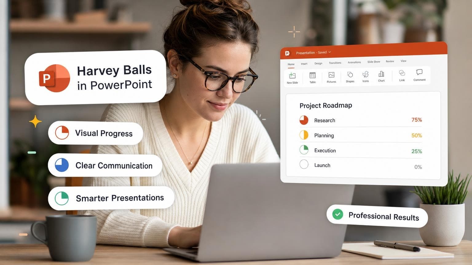 How to Create Harvey Balls in PowerPoint: A Comprehensive Guide