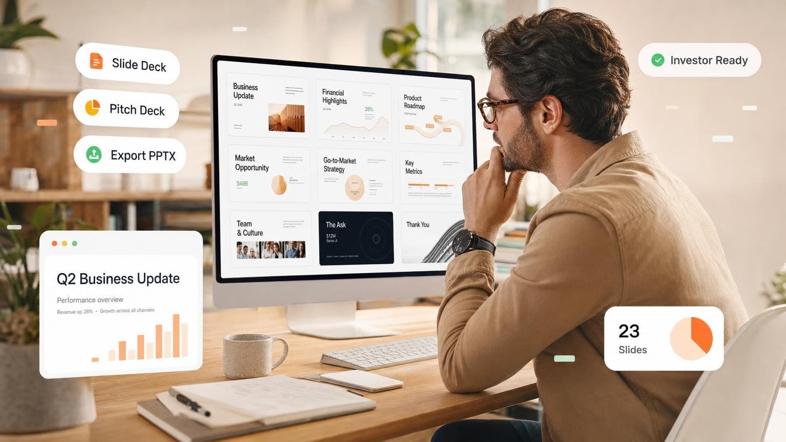 What Is a Slide Deck? Meaning, Examples & vs Pitch Deck