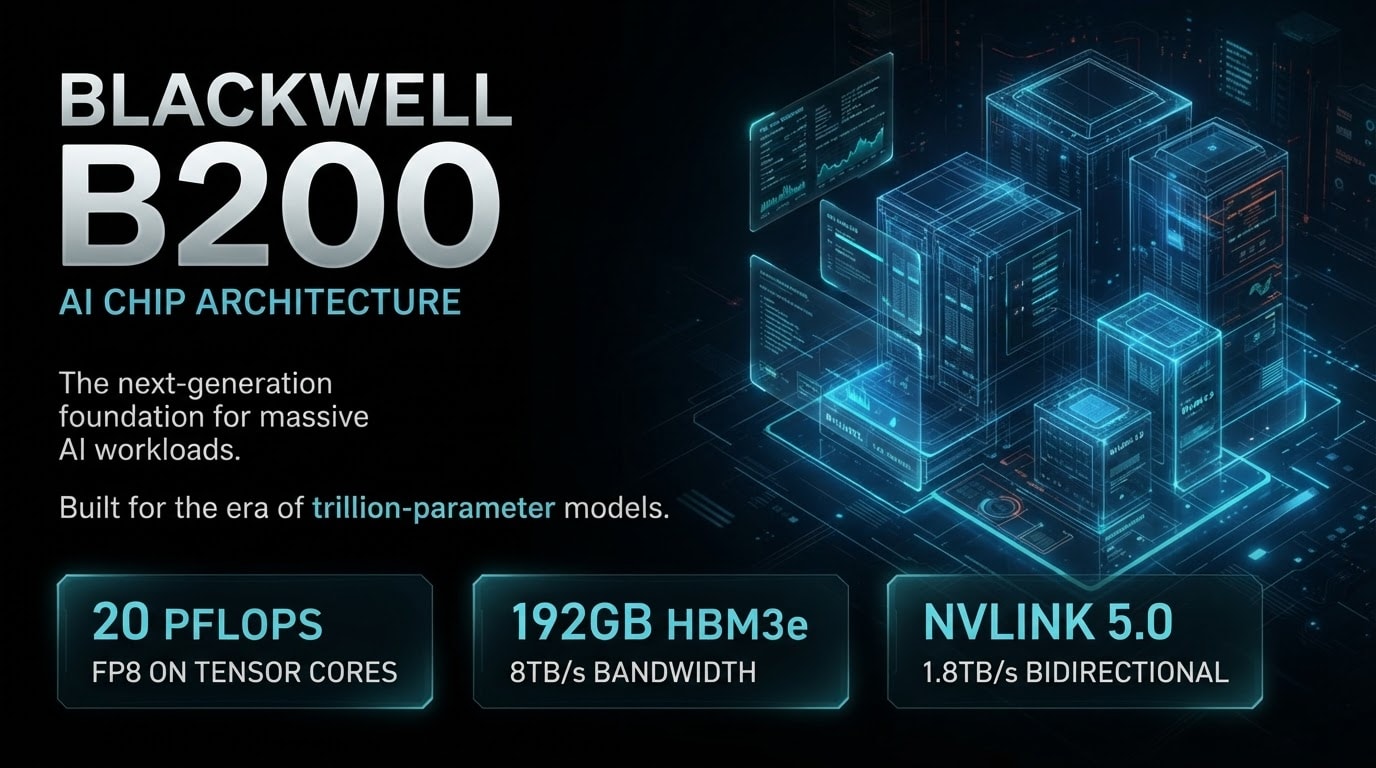 Blackwell B200 Architecture — Architecture