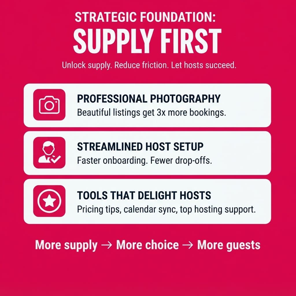Airbnb's Growth Playbook, Supply First
