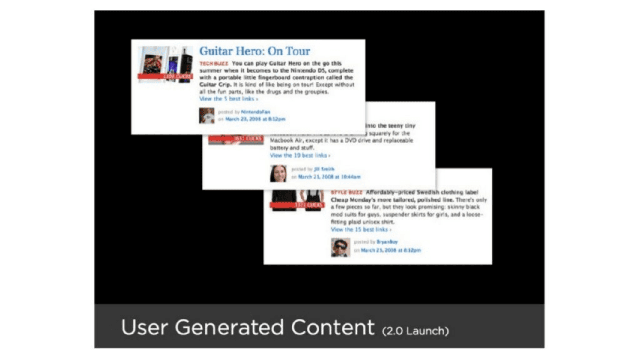 BuzzFeed pitch deck, User Generated Content