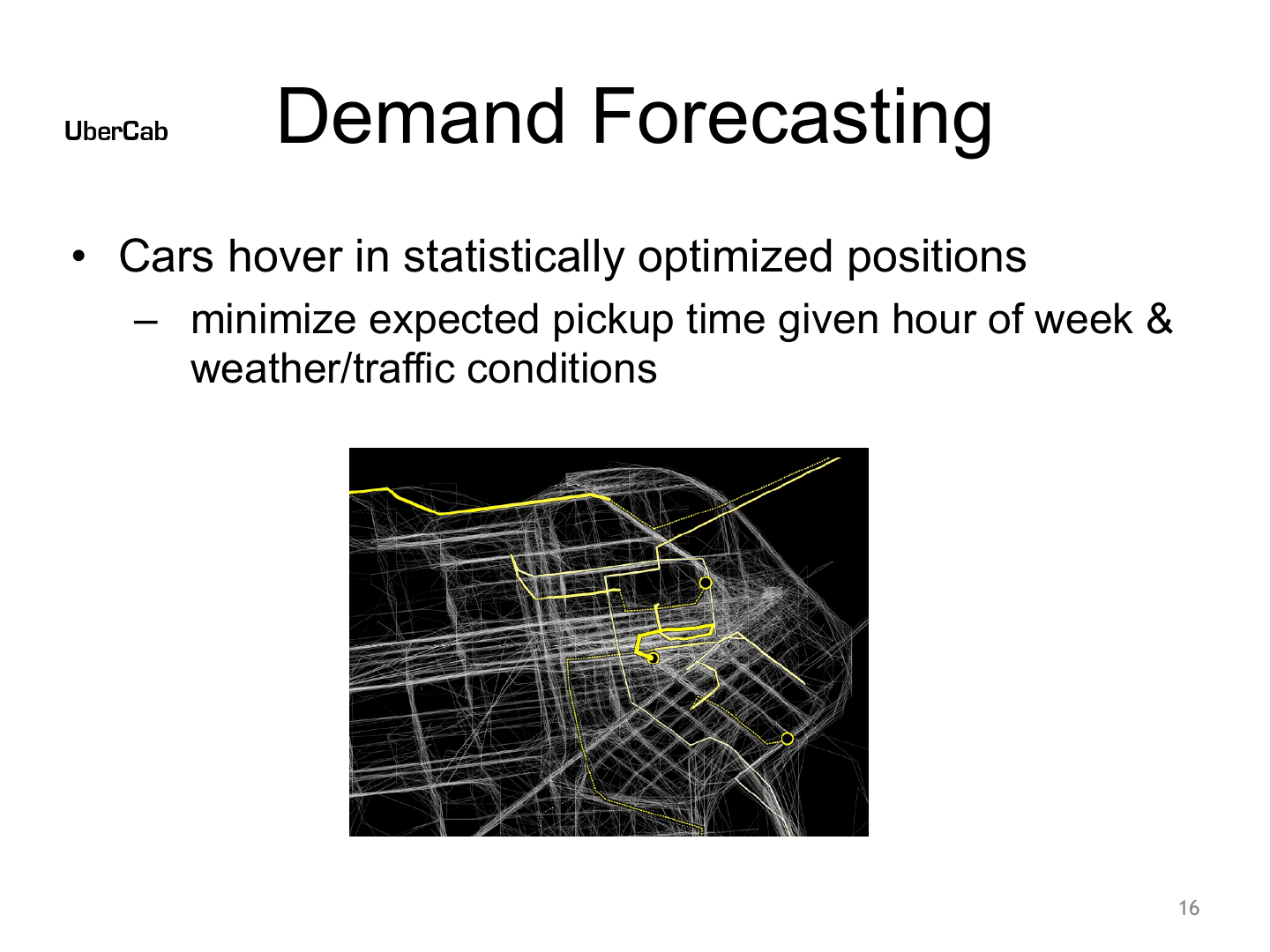 Uber pitch deck, Demand Forecasting